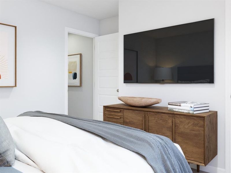 Furnished interior view inside a new home in Christian Meadows, Ennis (Image 11). Furnished interior view inside a new home in Christian Meadows, Ennis (Image 11).