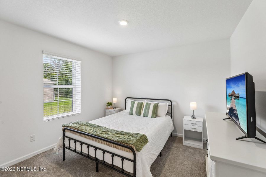 Furnished interior view inside a new home in Dunns Crossing, Jacksonville (Image 50). Furnished interior view inside a new home in Dunns Crossing, Jacksonville (Image 50).
