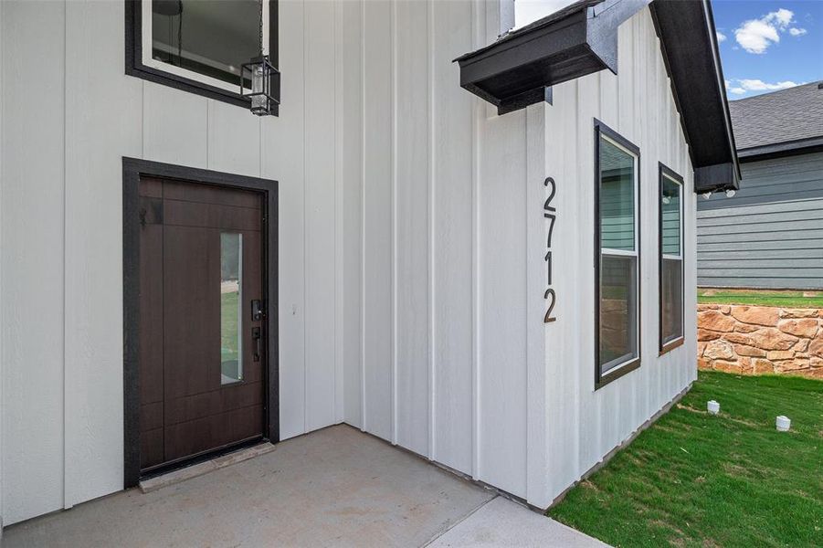 Exterior details and patio area of a home in , Granbury (Image 26). Exterior details and patio area of a home in , Granbury (Image 26).