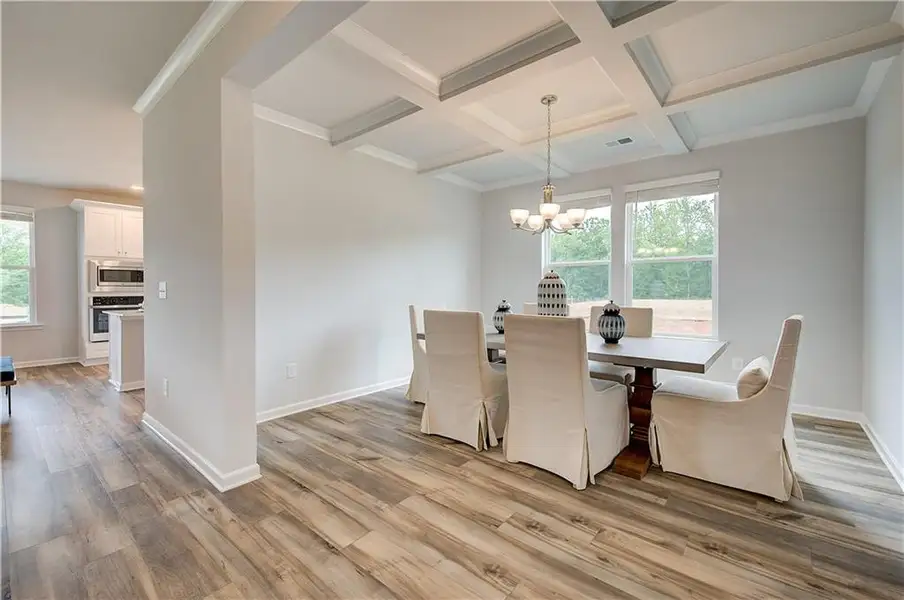 Furnished interior view inside a new home in Bowers Farm, McDonough (Image 4).
