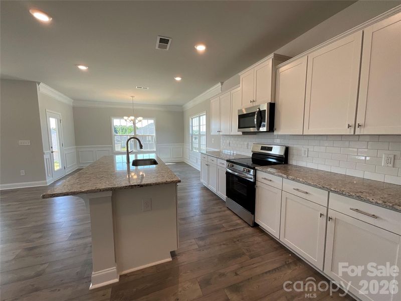Furnished interior view inside a new home in Village at Parkside, Gastonia (Image 5).