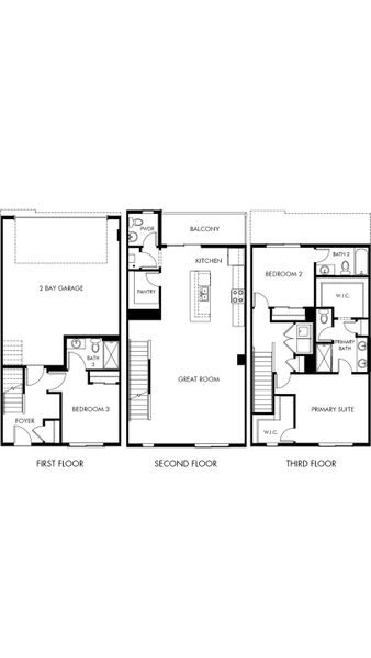 2D floor plan layout of this home in Three Hills, Morrison, CO (Image 1). 2D floor plan layout of this home in Three Hills, Morrison, CO (Image 1).