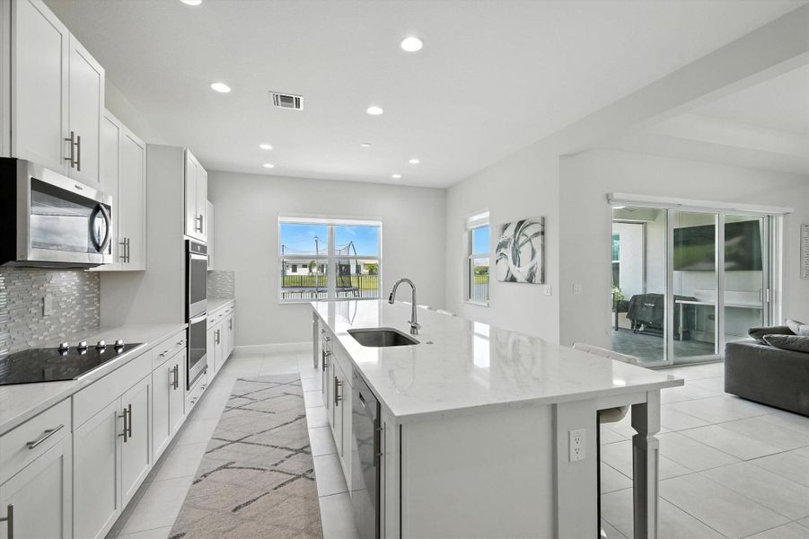 Furnished interior view inside a new home in , Westlake (Image 11).