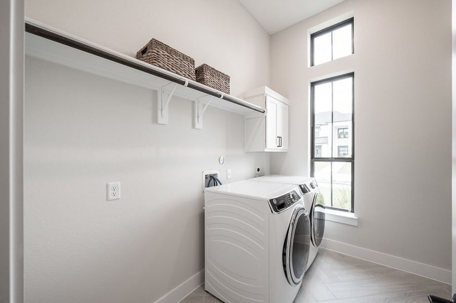 Representative furnished interior of a home built from the Carignan by Tri Pointe Homes in Legacy Grove, Montgomery (Image 13).