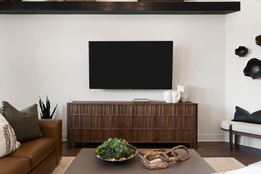 Furnished interior view inside a new home in Lagos Reserve, Manor (Image 10).