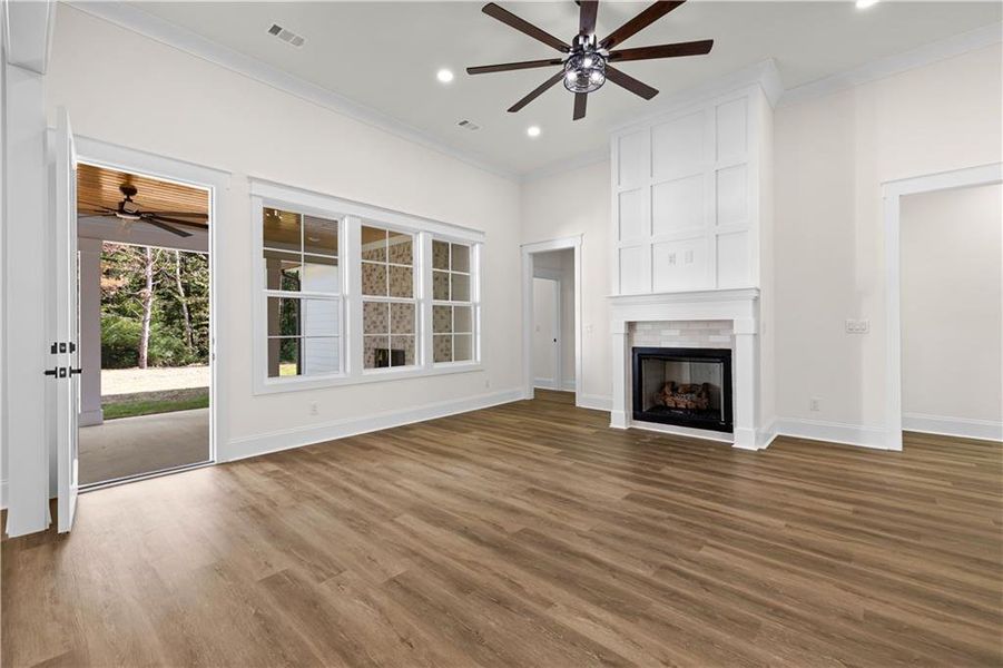 Spacious, unfurnished interior of a new home in , Fayetteville (Image 32).
