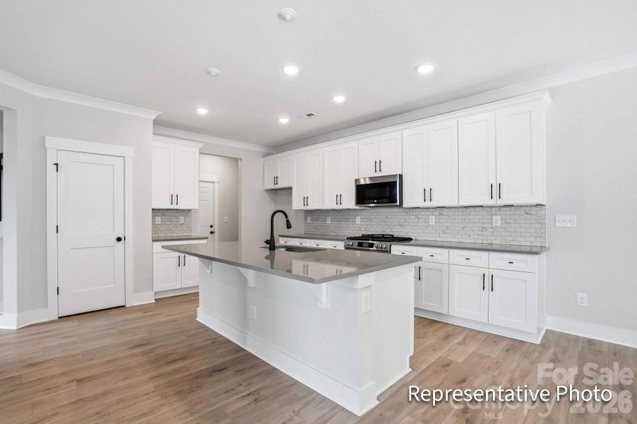 Furnished interior view inside a new home in Harrisburg Village, Harrisburg (Image 4).