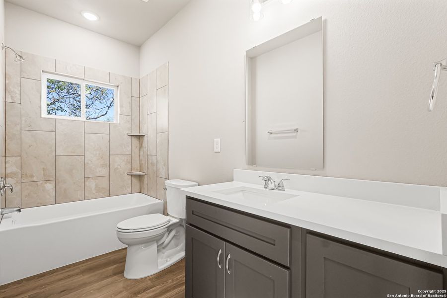 Furnished interior view inside a new home in , San Antonio (Image 8).