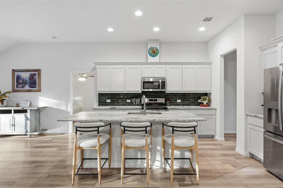 Furnished interior view inside a new home in , Joshua (Image 11).