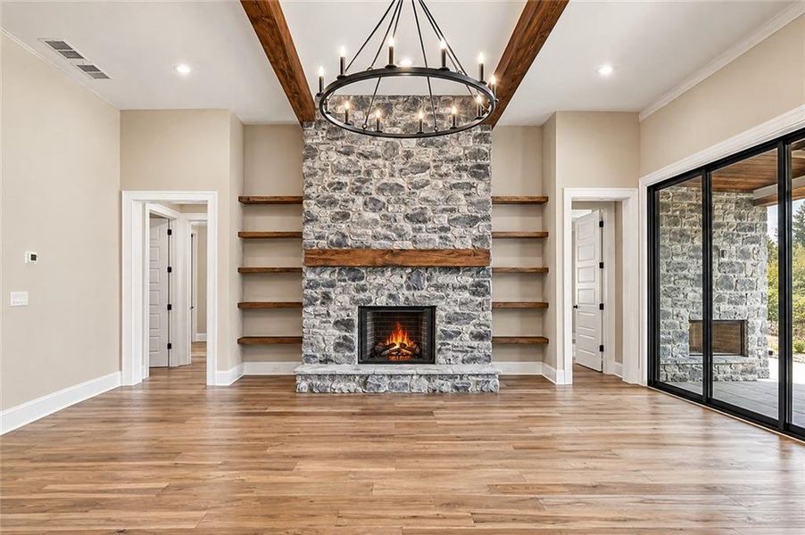 Spacious, unfurnished interior of a new home in , Ball Ground (Image 43).