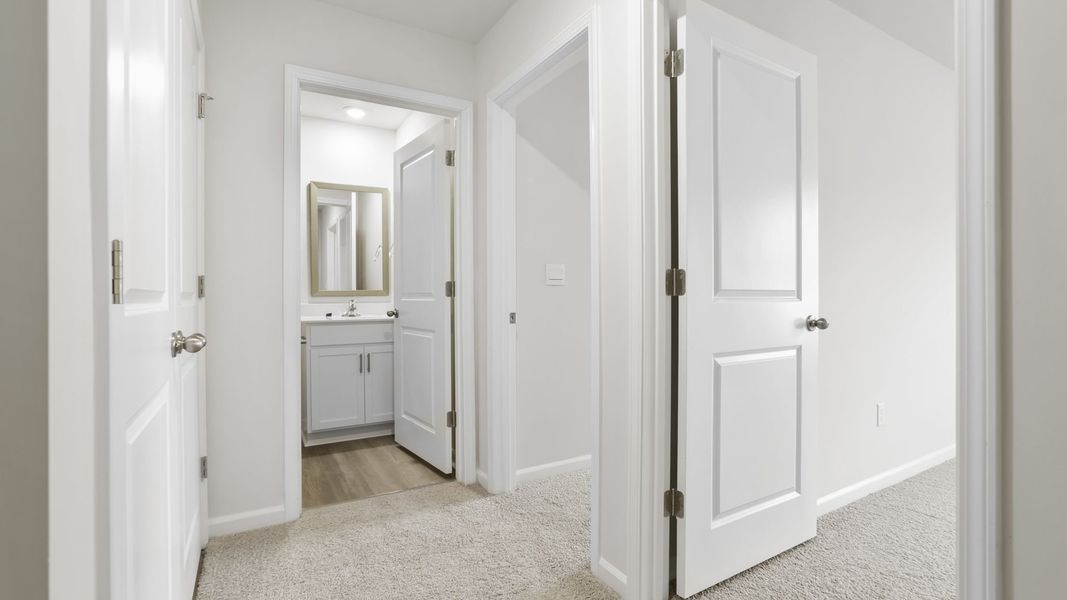 Spacious, unfurnished interior of a new home in Chestnut Ridge Townhomes, Greenville (Image 25).