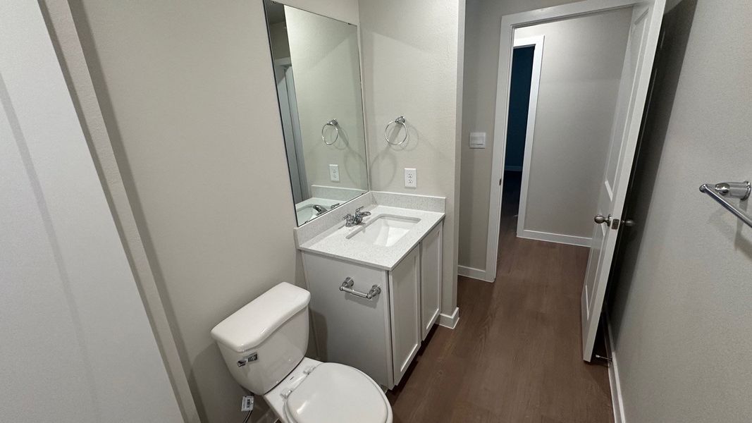 Furnished interior view inside a new home in Rancho Vista, Corpus Christi (Image 6).