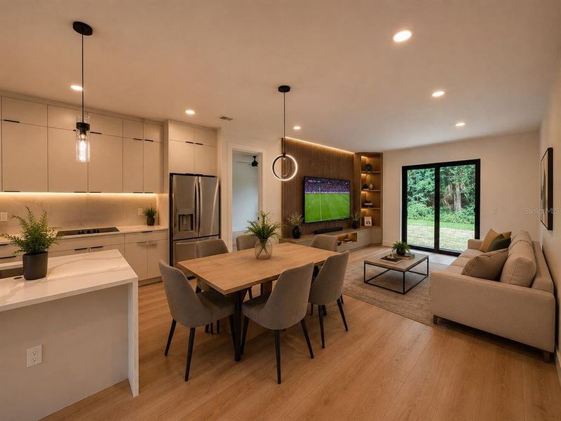 Furnished interior view inside a new home in , Port Charlotte (Image 8).