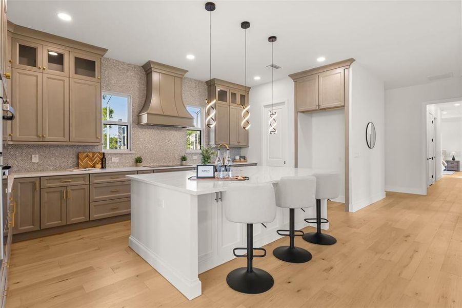 Furnished interior view inside a new home in , Orlando (Image 11).