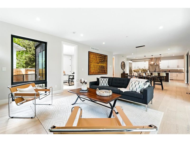 Furnished interior view inside a new home in , Boulder (Image 17). Furnished interior view inside a new home in , Boulder (Image 17).