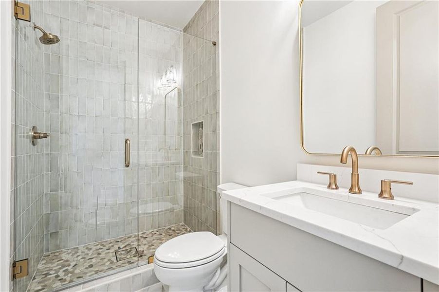 Furnished interior view inside a new home in Park Walke, Alpharetta (Image 14).