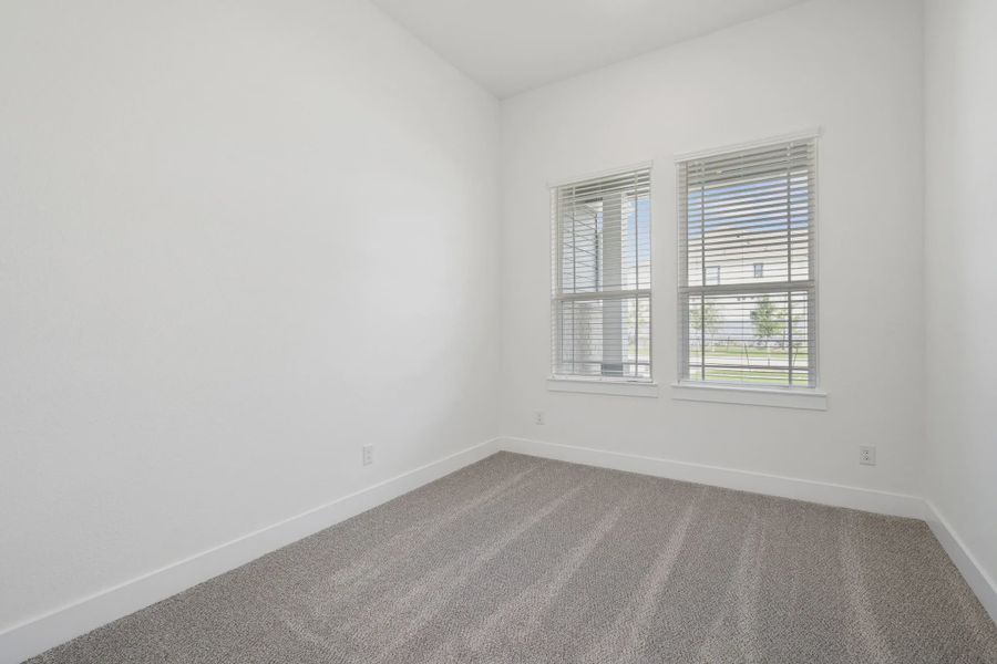 Representative unfurnished interior of a home built from the Malibu by Chesmar Homes in Fulshear Lakes, Fulshear (Image 18).