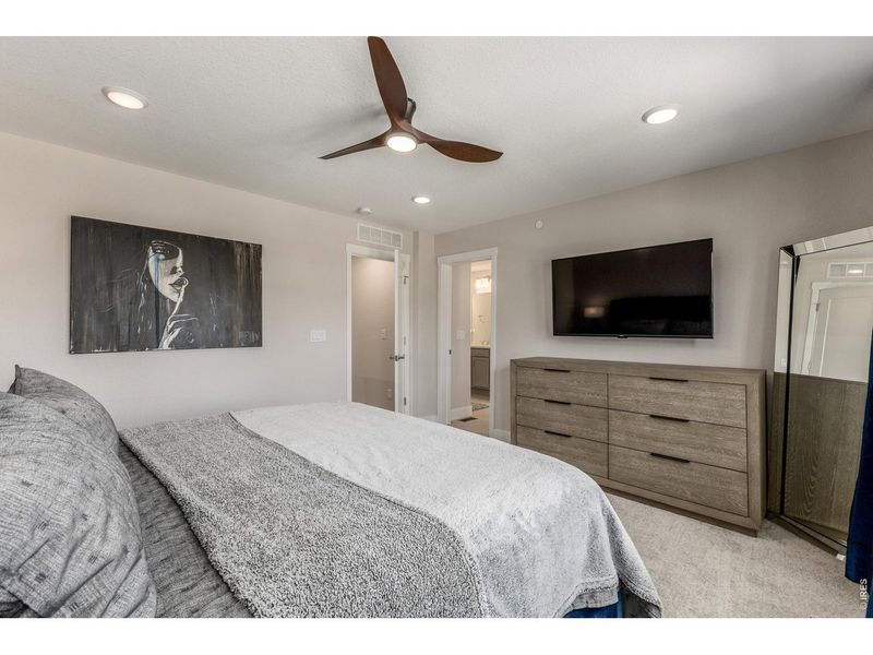 Furnished interior view inside a new home in , Denver (Image 16).
