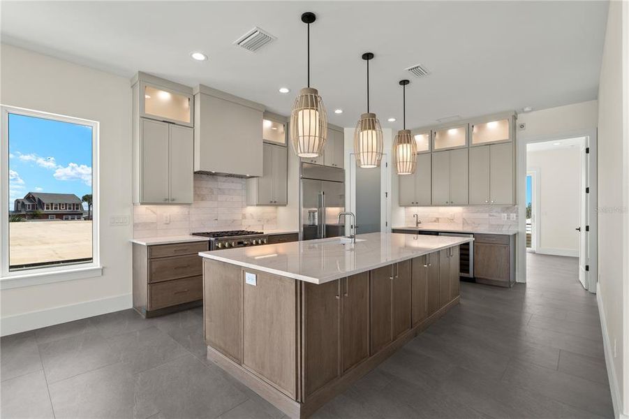 Furnished interior view inside a new home in , New Smyrna Beach (Image 8).