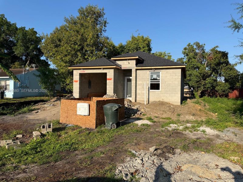 In-progress construction of a new home in , Fort Myers, FL (Image 10).