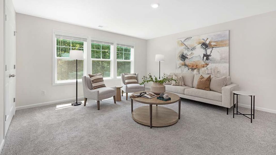Furnished interior view inside a new home in Sylvan Creek, Denver (Image 16).
