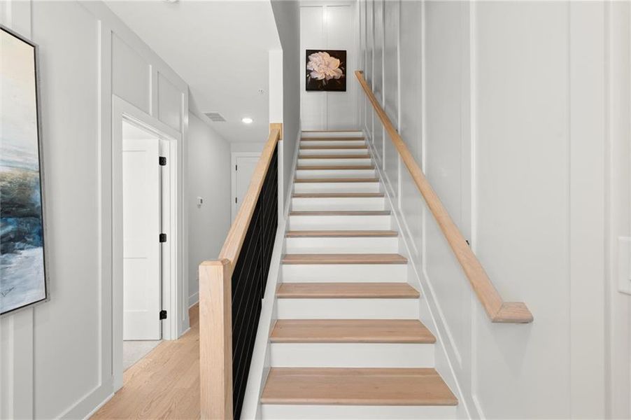 Furnished interior view inside a new home in The Gathering – Alpharetta, Alpharetta (Image 8).