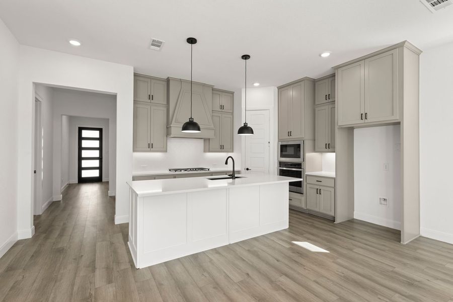 Furnished interior view inside a new home in West Crossing, Anna (Image 6).