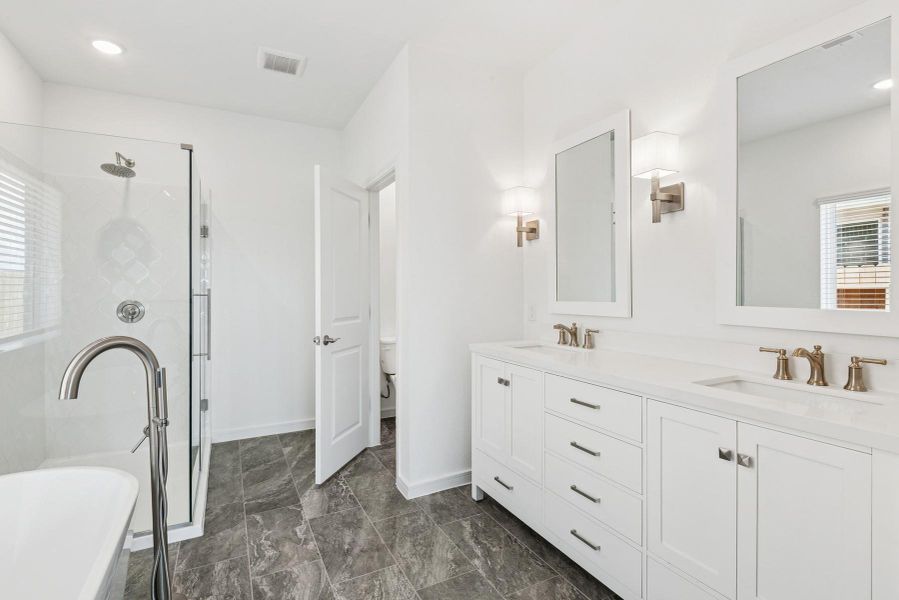 Spa-like primary bath Spa-like primary bath