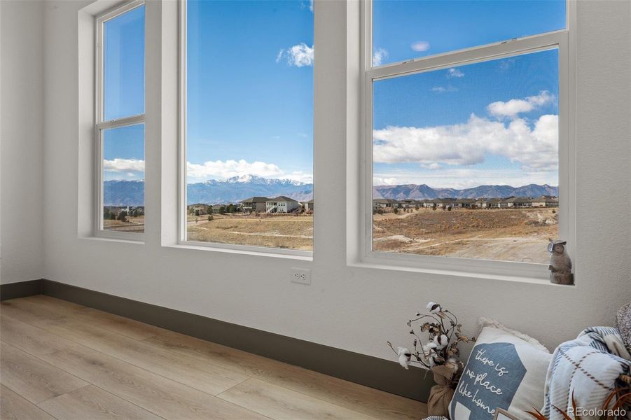 Spacious, unfurnished interior of a new home in Revel Crossing at Wolf Ranch - The Panorama Collection, Colorado Springs (Image 21).