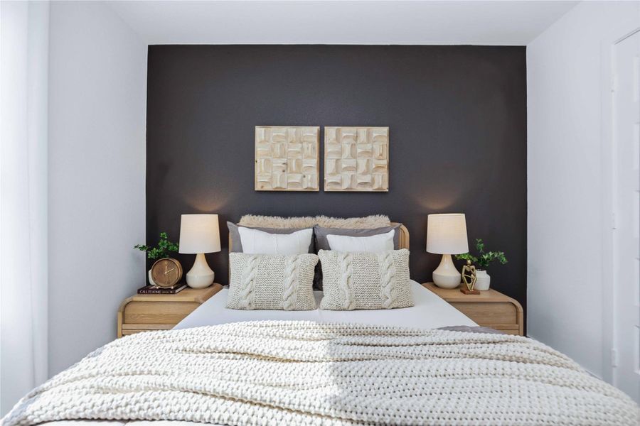 Furnished interior view inside a new home in Highland Court, Houston (Image 13).