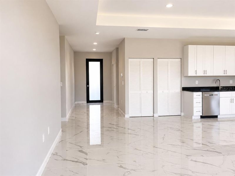 Spacious, unfurnished interior of a new home in , Cape Coral (Image 10). Spacious, unfurnished interior of a new home in , Cape Coral (Image 10).