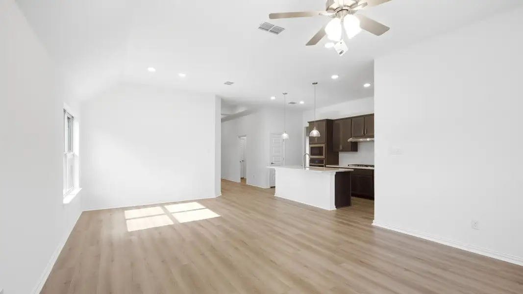 Furnished interior view inside a new home in Sunfield, Buda (Image 14).