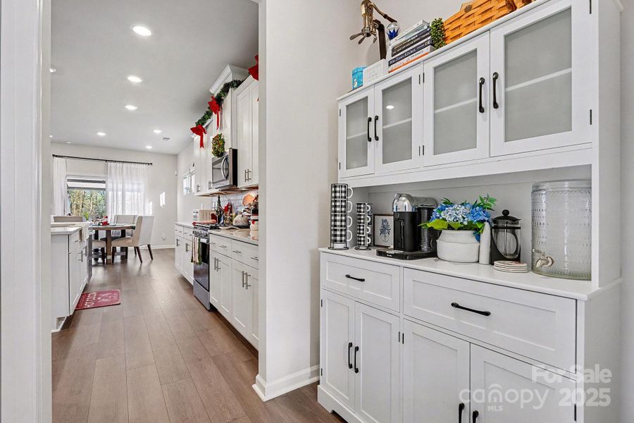 Furnished interior view inside a new home in Shepherds Landing, Mooresville (Image 9).
