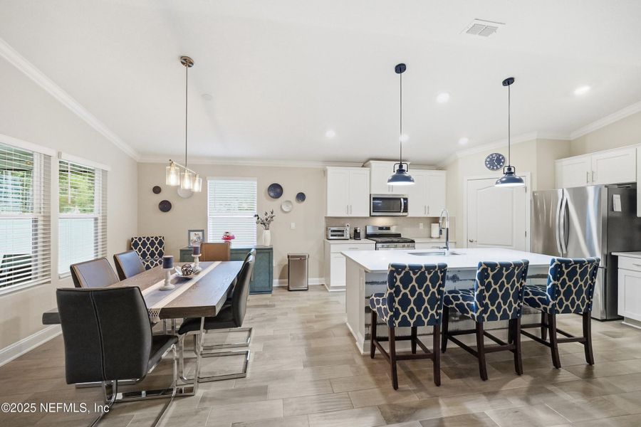 Furnished interior view inside a new home in Parkland Preserve, St. Augustine (Image 14).