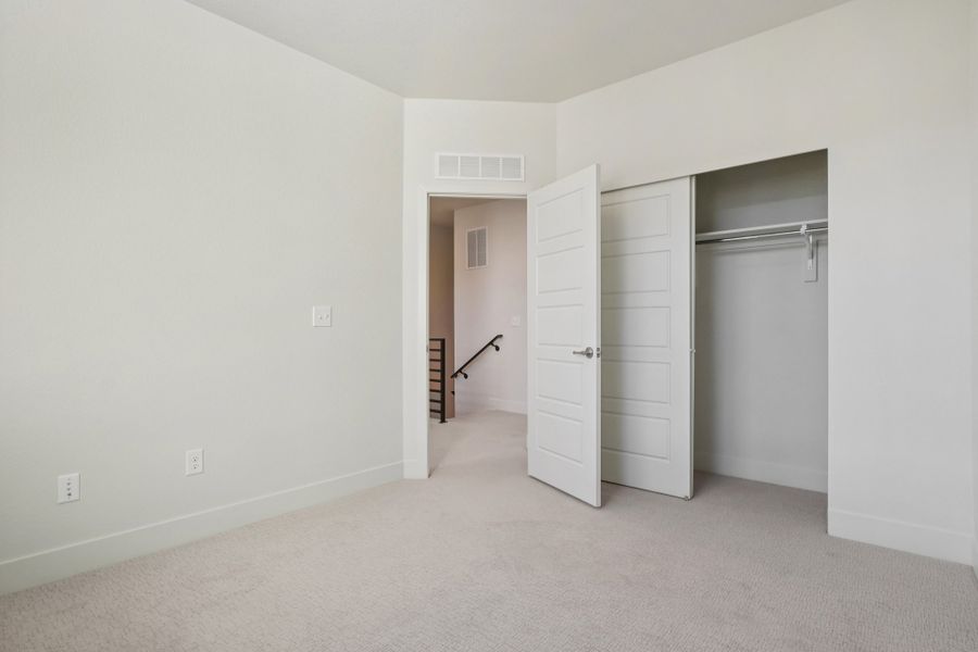 Spacious, unfurnished interior of a new home in Loretto Heights - Rise Collection, Denver (Image 20).