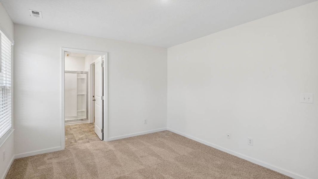 Representative unfurnished interior of a home built from the Bennet by D.R. Horton in Mary's Pointe, Clinton (Image 23). Representative unfurnished interior of a home built from the Bennet by D.R. Horton in Mary's Pointe, Clinton (Image 23).