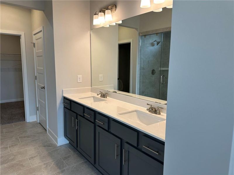 Furnished interior view inside a new home in Rosewood Lake Preserve, Hoschton (Image 5). Furnished interior view inside a new home in Rosewood Lake Preserve, Hoschton (Image 5).