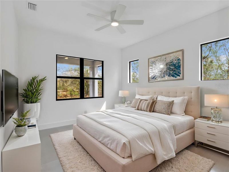 Furnished interior view inside a new home in , Port Charlotte (Image 13).
