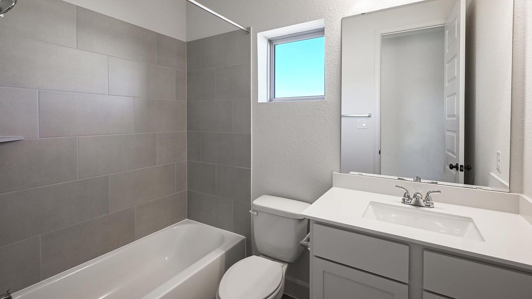 Furnished interior view inside a new home in Juniper Springs, Lockhart (Image 11).