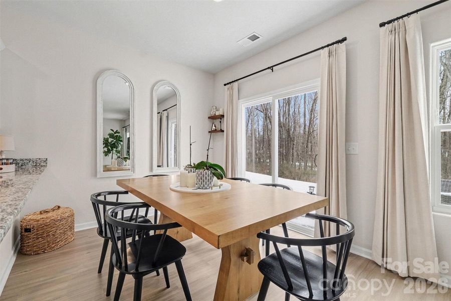 Furnished interior view inside a new home in , Gastonia (Image 10).