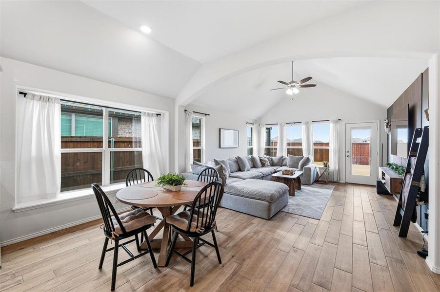 Furnished interior view inside a new home in Silo Mills - Select Series, Joshua (Image 14).