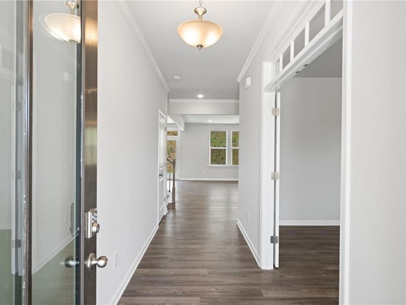 Spacious, unfurnished interior of a new home in Cedar Farms, Winder (Image 14). Spacious, unfurnished interior of a new home in Cedar Farms, Winder (Image 14).