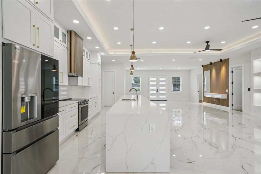 Furnished interior view inside a new home in , Clearwater (Image 9). Furnished interior view inside a new home in , Clearwater (Image 9).