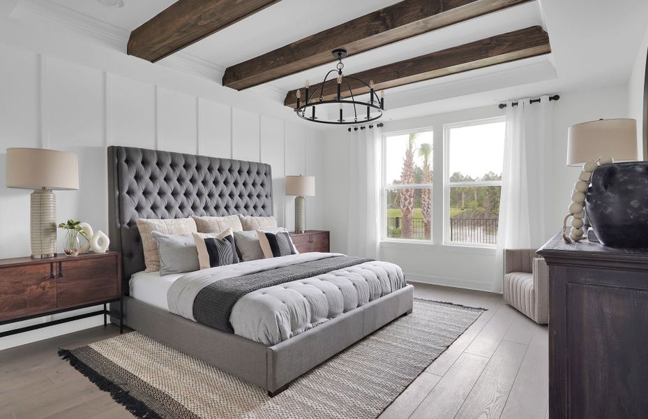 Representative furnished interior of a home built from the Mystique Grand by Pulte Homes in Lakeview Estates, Palm Coast (Image 4).