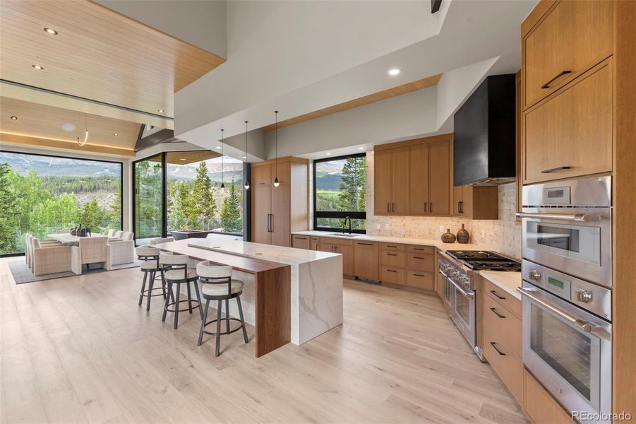 Furnished interior view inside a new home in , Breckenridge (Image 32).