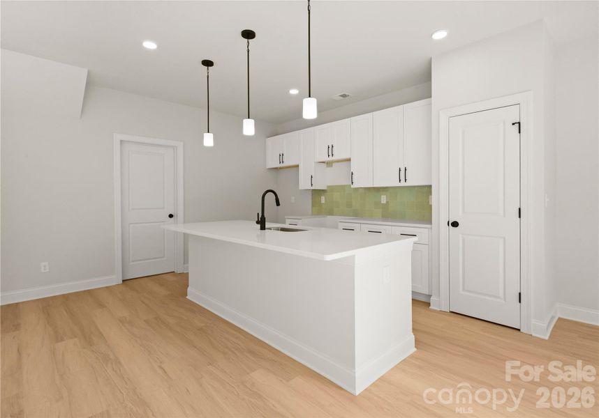 Furnished interior view inside a new home in , Charlotte (Image 37).