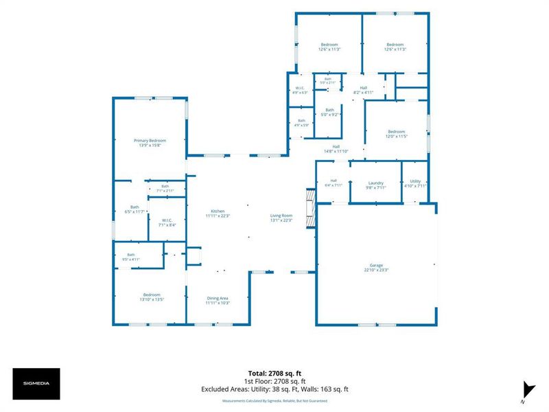 2D floor plan layout of this home in , Dallas, TX (Image 4). 2D floor plan layout of this home in , Dallas, TX (Image 4).