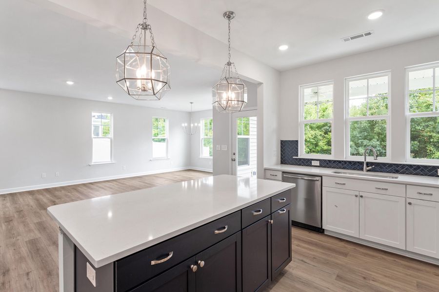 Furnished interior view inside a new home in , Summerville (Image 9).