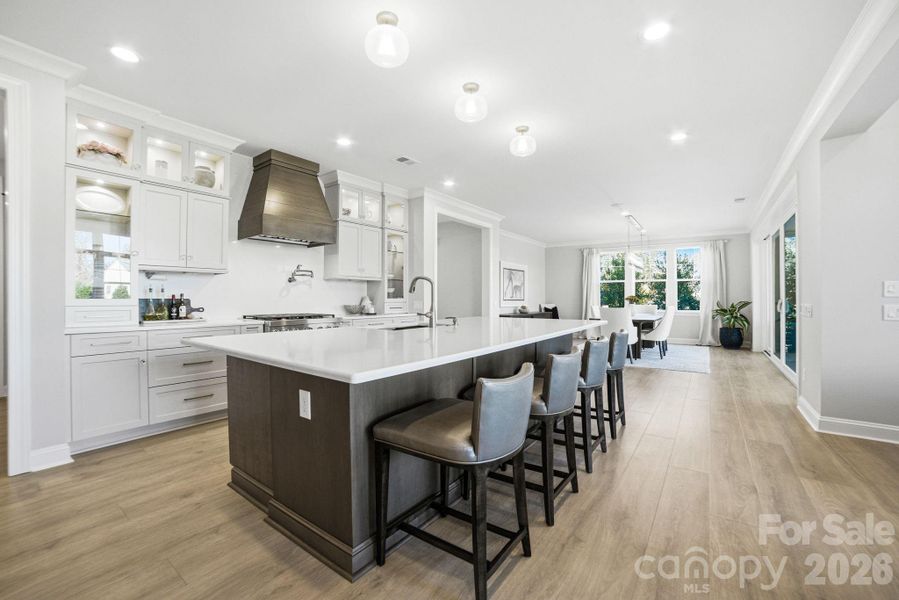 Furnished interior view inside a new home in , Huntersville (Image 37).