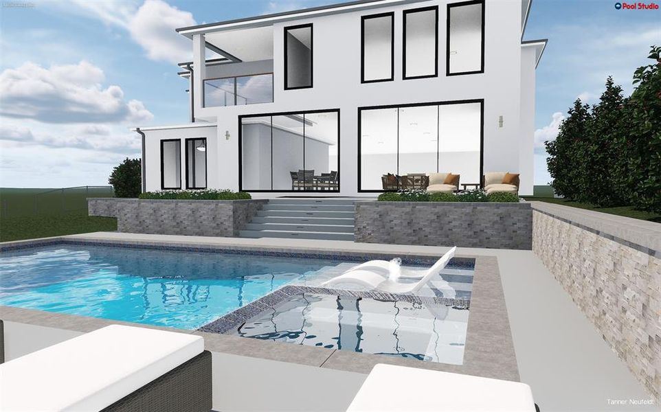 Pool not included, renderings for inspo. purposes only. Pool not included, renderings for inspo. purposes only.